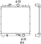 NRF 506557 Radiator, engine cooling