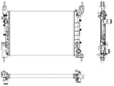 NRF 54504 Radiator, engine cooling