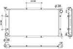 NRF 53512 Radiator, engine cooling