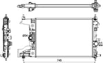 NRF 53143 Radiator, engine cooling