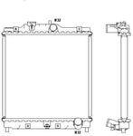 NRF 526356 Radiator, engine cooling