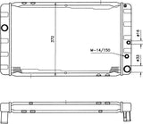 NRF 505412 Radiator, engine cooling