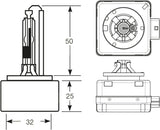 Ring Automotive R85406 D1R Reflector Gas Discharge Bulb, 85 V, 35 W