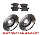 VAUXHALL ASTRA K 1.6 CDTi FRONT PREMIUM  BRAKE DISCS AND PADS 300mm PAGID & APEC