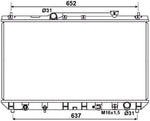 NRF 53374 Radiator, engine cooling