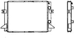 NRF 52075 Radiator, engine cooling