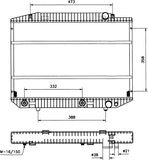 NRF 58131 Radiator, engine cooling