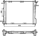 NRF 53077 Radiator, engine cooling