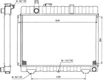 NRF 504236 Radiator, engine cooling