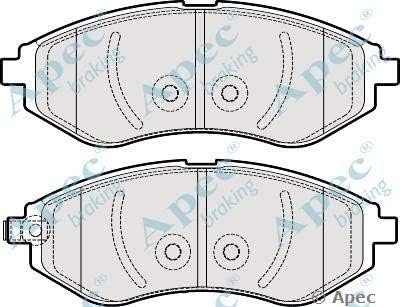 APEC PAD1984 Brake Pad