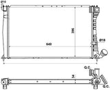 NRF 509601 Radiator, engine cooling