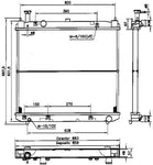 NRF 52231 Radiator, engine cooling