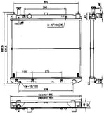 NRF 52231 Radiator, engine cooling