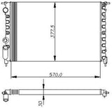 NRF 58852 Radiator, engine cooling