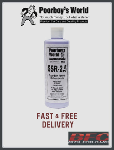 Poorboy's World SSR2.5 Super Swirl Remover 473ml