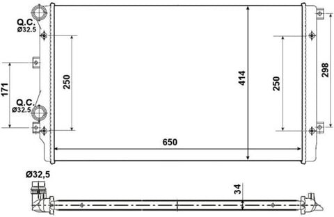 NRF 53406A Engine Cooling