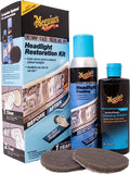 Meguiar's G2970EU Two-Step Car Headlight Restoration Kit with Headlight Cleaner and Headlight Protectant