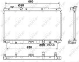 NRF 53194 Radiator, engine cooling