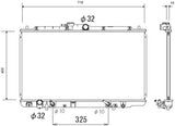 NRF 53744 Radiator, engine cooling