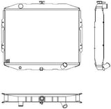 NRF 504125 Radiator, engine cooling