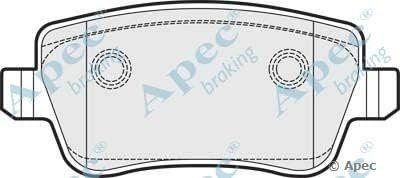 APEC PAD1506 Brake Pad