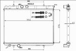 NRF 53120 Radiator, engine cooling