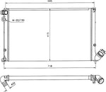 NRF 58019 Radiator, engine cooling