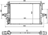 NRF 53946 Radiator, engine cooling