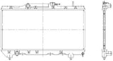 NRF 507590 Radiator, engine cooling