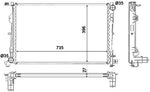 NRF 58230 Radiator, engine cooling