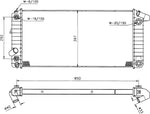 NRF 50208 Radiator, engine cooling