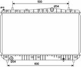 NRF 53150 Radiator, engine cooling