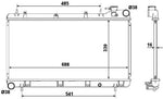 NRF 53696 Radiator, engine cooling