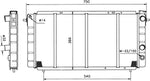 NRF 507333 Radiator, engine cooling