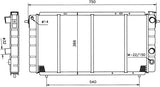 NRF 507333 Radiator, engine cooling