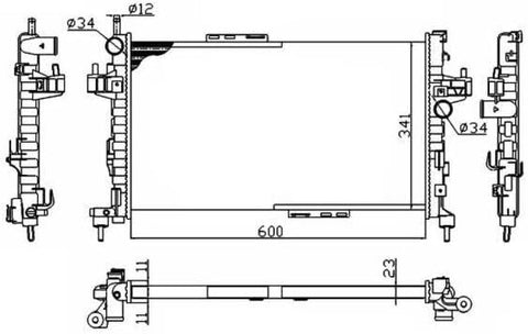 NRF 54753A Engine Cooling