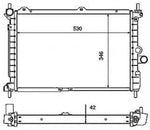 NRF 50126 Radiator, engine cooling