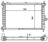 NRF 50126 Radiator, engine cooling