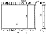 NRF 53940 Radiator, engine cooling