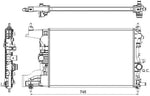 NRF 53155 Radiator, engine cooling