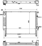 NRF 58117 Radiator, engine cooling