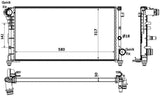 NRF 58237 Radiator, engine cooling