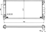NRF 509506 Radiator, engine cooling