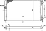 NRF 529501 Radiator, engine cooling