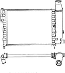 NRF 58814 Radiator, engine cooling