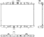 NRF 53761 Radiator, engine cooling