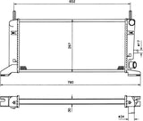 NRF 529500 Radiator, engine cooling