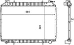 NRF 519534 Radiator, engine cooling