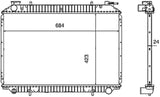 NRF 519534 Radiator, engine cooling