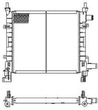 NRF 54671 Radiator, engine cooling